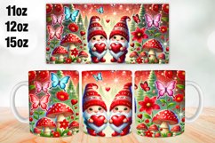 Christmas Mug Wrap Sublimation 11oz, 12oz, 15oz Product Image 1