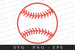 Baseball SVG | Sports Svg | Game day svg Product Image 1