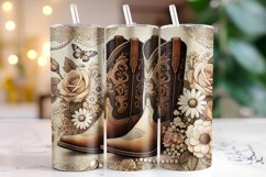 Boots Tumbler Wrap | Sublimation | Tumblers Product Image 1