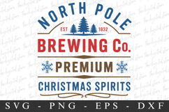 North Pole Brewing Co. Clipart PNG | Christmas Png Product Image 1