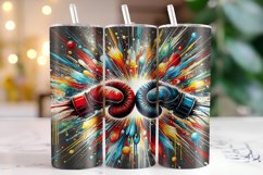 Boxing Tumbler Wrap | Sublimation | Tumblers Product Image 1