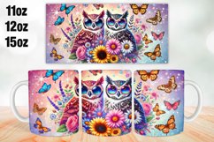 Owls Valentine Day Mug Wrap Sublimation 11oz, 12oz, 15oz Product Image 1
