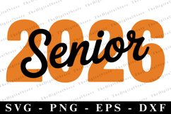 Senior 2026 svg | Graduation Svg | Svg cut file Product Image 1