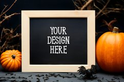 Halloween Frame Mockup | Mockup| PSD smart object Product Image 1