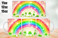 Rainbow Mug Wrap Sublimation 11oz, 12oz, 15oz Product Image 1