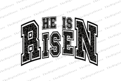 He is Risen Png | Leopard Print Png | Checkered Png Product Image 1
