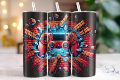 Game Controller Tumbler Wrap | Sublimation | Tumblers Product Image 1