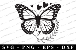 Butterfllies Svg | Svg Cut Files | Cricut Product Image 1