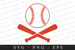 Baseball Bat SVG | Sports Svg | Game day svg Product Image 1