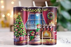 Christmas Tumbler Wrap | Christmas | Sublimation Product Image 1