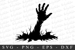 Zombie Hand SVG | SVG Cut files | Cricut Product Image 1