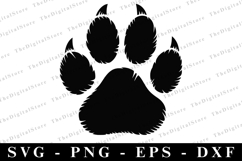 Paw SVG | SVG Cut files | Cricut Product Image 1