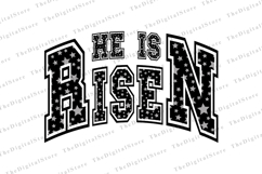 He is Risen Png | Leopard Print Png | Checkered Png Product Image 1