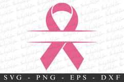 pink Ribbon PNG | Breast Cancer Awareness Png Product Image 1