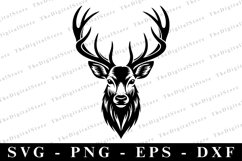 Deer SVG | SVG Cut files | Cricut Product Image 1