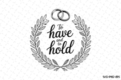 TOhave and to hold SVG | SVG Cut files | Cricut Product Image 1