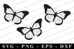 Butterfllies Svg | Svg Cut Files | Cricut Product Image 1