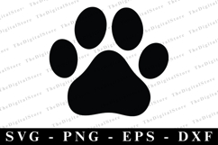 Paws SVG | SVG Cut files | Cricut Product Image 1