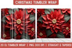 Christmas Tumbler Wrap | Christmas Sublimation | Tumbler Product Image 1