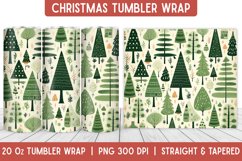 Christmas Tumbler Wrap | Christmas Sublimation | Tumbler Product Image 1