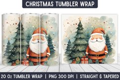 Christmas Tumbler Wrap | Tumbler | Christmas Sublimation Product Image 1