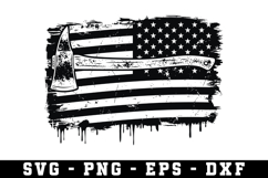 American Flag USA Svg, 2nd Amendment Svg Product Image 1