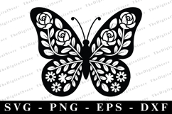 Buterfly SVG | SVG Cut files | Cricut Product Image 1