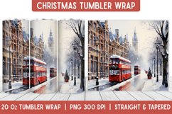 Christmas Tumbler Wrap | Christmas Sublimation | Tumbler Product Image 1