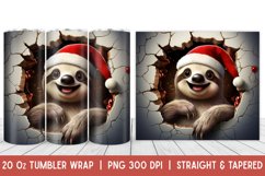 Christmas Tumbler Wrap | Christmas Sublimation | Tumbler Product Image 1