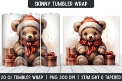 Christmas Tumbler Wrap | Tumbler | Christmas Sublimation Product Image 1