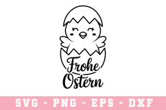 Bunny Egg SVG | SVG Cut files | Cricut Product Image 1