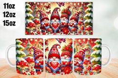 Christmas Mug Wrap Sublimation 11oz, 12oz, 15oz Product Image 1