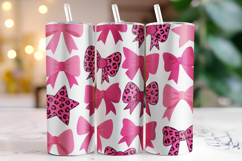 Bow Tumbler Wrap | Sublimation | Tumblers Product Image 1