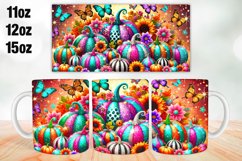Pumpkin Season Mug Wrap Sublimation 11oz, 12oz, 15oz Product Image 1