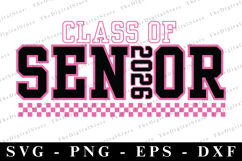 class of senor 2026 svg | Graduation Svg | Svg cut file Product Image 1