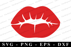 Lips SVG | SVG Cut files | Cricut Product Image 1