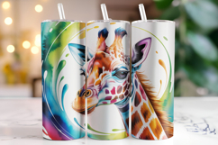 Giraffe Tumbler Wrap | Sublimation | Tumblers Product Image 1
