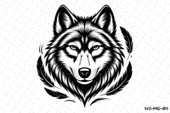 Wolf Svg Design | Svg Cut Files | Digital Download Product Image 1