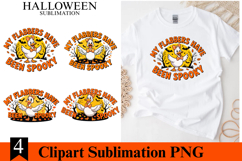 4 Halloween My flabbers have been spooky Clipart PNG Product Image 1