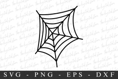Spider Net SVG | SVG Cut files | Cricut Product Image 1