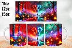 Elephant Mug Wrap Sublimation 11oz, 12oz, 15oz Product Image 1