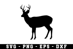 Deer Svg | Forest Svg | Svg Cut File Product Image 1