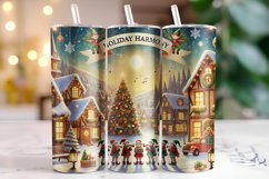 Christmas Tumbler Wrap | Christmas | Sublimation Product Image 1