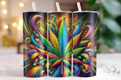 Marijuna 20oz Tumbler Wrap Sublimation Product Image 1