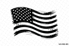 USA Flag Svg Design | Svg Cut Files | Cricut Product Image 1