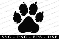 Paw SVG | SVG Cut files | Cricut Product Image 1