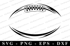 Football SVG | SVG Cut files | Cricut Product Image 1