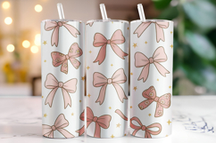 Bow Tumbler Wrap | Sublimation | Tumblers Product Image 1