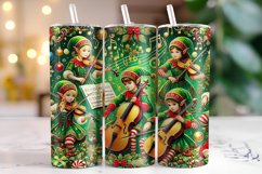 Christmas Tumbler Wrap | Christmas | Sublimation Product Image 1