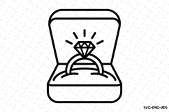 Ring SVG | SVG Cut files | Cricut Product Image 1